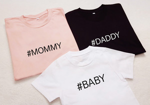 우리가족 태그 (F110) 반팔(성인)